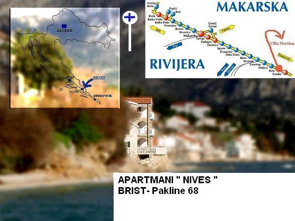 Apartments Ivica Mateljak Brist Ngoại thất bức ảnh